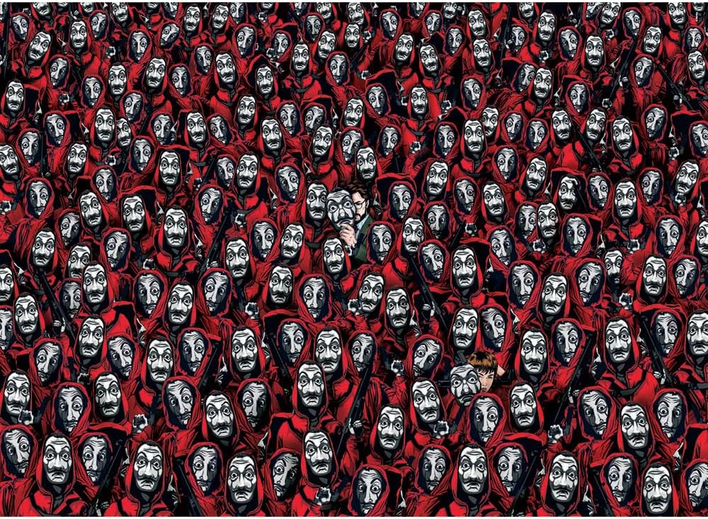 Puzzle La Casa de Papel -1000 piezas