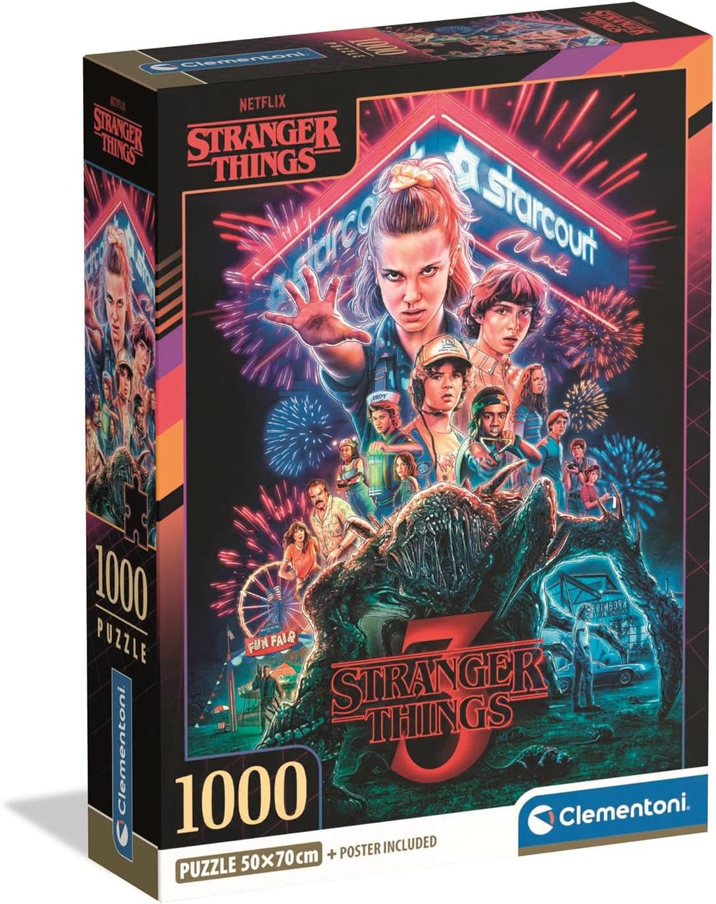 Puzzle Stranger Things Temporada 3 – 1000 piezas