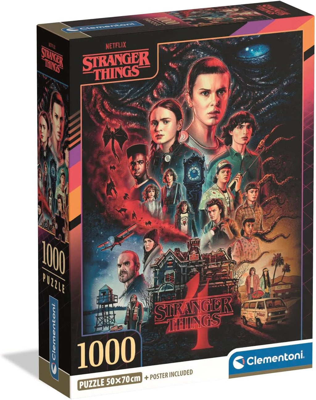 Puzzle Stranger Things Temporada 4 – 1000 piezas