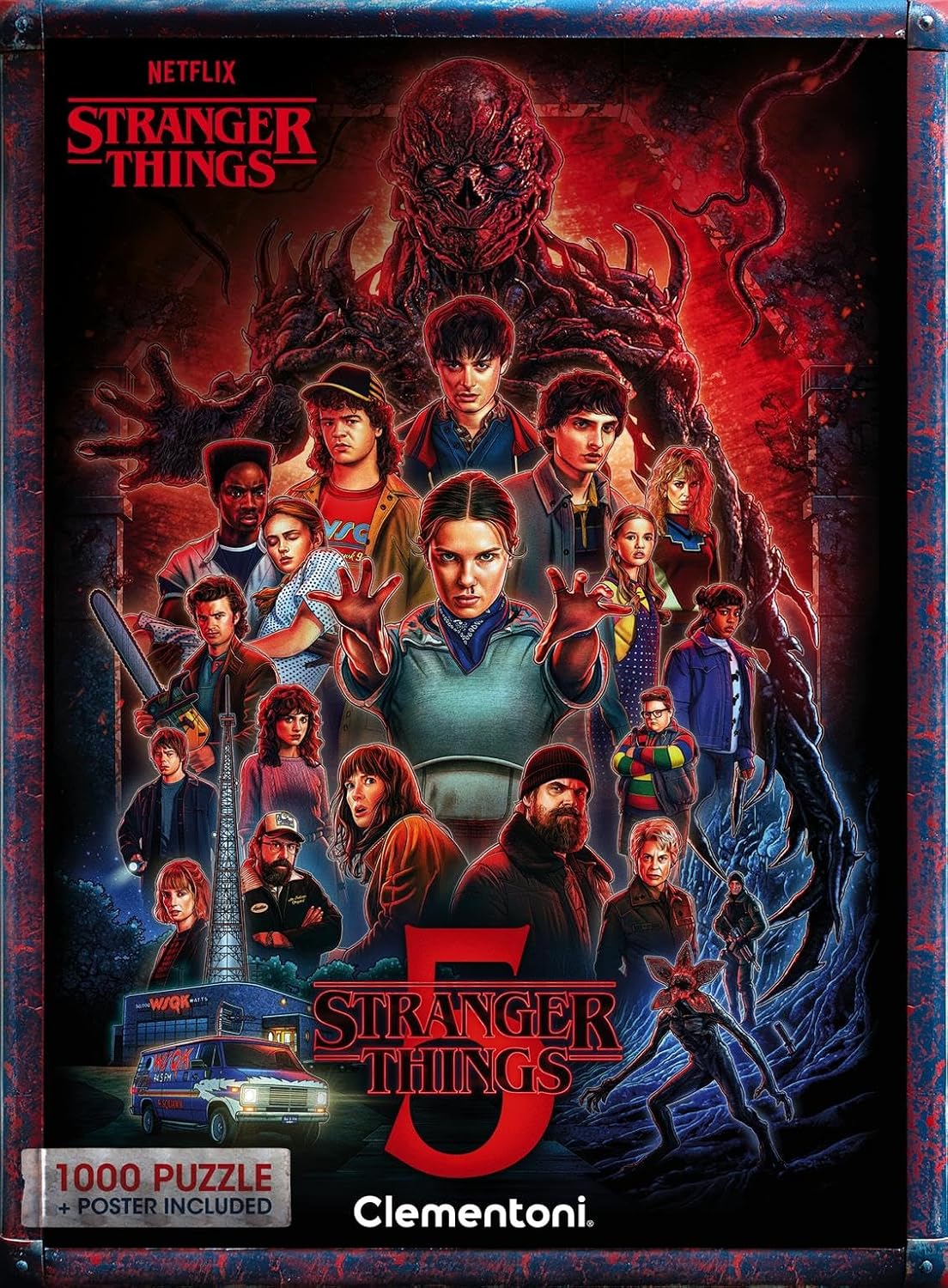 Puzzle Stranger Things Temporada 5 – 1000 piezas